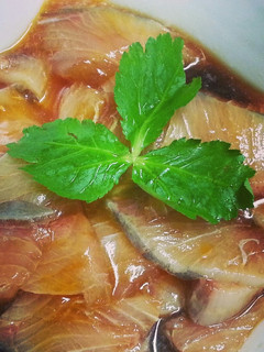 ぶりの黄身醤油漬け( ๑ơ ڡơ๑)❤ฺ-レシピのメイン写真
