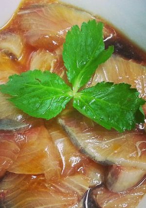 ぶりの黄身醤油漬け( ๑ơ ڡơ๑)❤ฺ-レシピのメイン写真