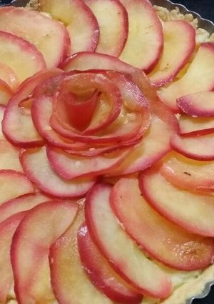 簡単！りんごとさつまいものタルト-レシピのメイン写真