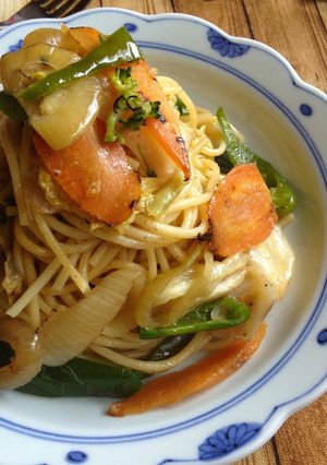 野菜の旨みがポイント！野菜ペペロンチーノ-レシピのメイン写真