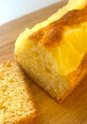 HMで楽ちん！缶詰パインのパウンドケーキ-レシピのメイン写真
