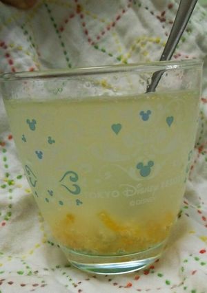 さっぱり♪美味しいゆず茶サイダー♪-レシピのメイン写真
