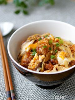 簡単ランチ♡から揚げの卵とじ丼-レシピのメイン写真