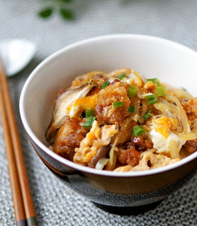 簡単ランチ♡から揚げの卵とじ丼 by ＊＊rose＊＊ 【クックパッド