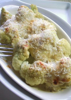■カリフラワ-のチーズソース焼き■-レシピのメイン写真