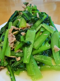 3分で♪*小松菜の塩煮*-レシピのメイン写真