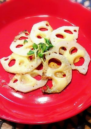 簡単☆れんこんチーズ焼き-レシピのメイン写真