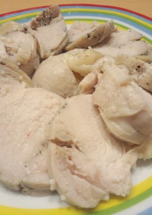 お手軽にオシャレな鶏ハム-レシピのメイン写真