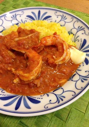 クセになる味!イカとエビのセート風煮込み-レシピのメイン写真