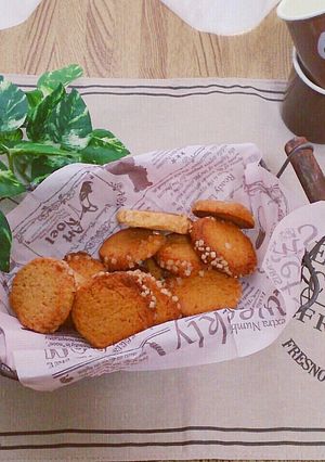 材料少なめ！かりっかりのざらめクッキー♪-レシピのメイン写真