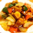 もっちり食感な厚揚げを酢豚風で♫