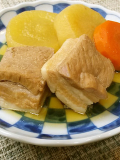 簡単豚の角煮 人参も圧力鍋で美味しく-レシピのメイン写真