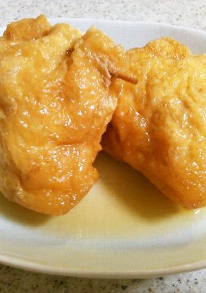 甘辛・豚ひき肉と糸こんの袋煮♪-レシピのメイン写真