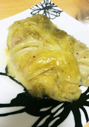 余った野菜スープで巻かないロールキャベツ-レシピのメイン写真