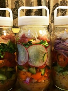 万能ジャーサラダ-レシピのメイン写真