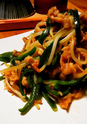 白飯がすすむ。もやしでチンジャオロース-レシピのメイン写真