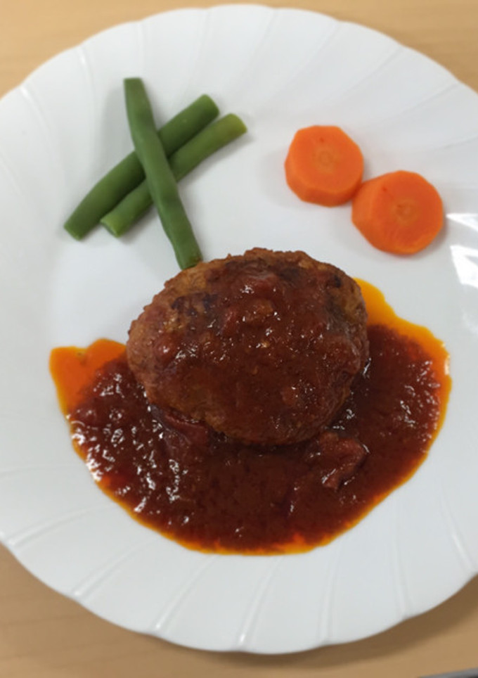 調理実習で好評だった 煮込みハンバーグ-レシピのメイン写真
