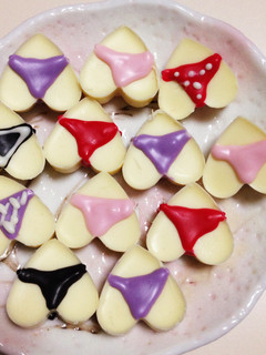 簡単!おパンツチョコ-レシピのメイン写真