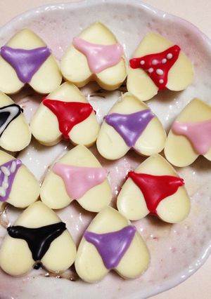簡単！おパンツチョコ-レシピのメイン写真