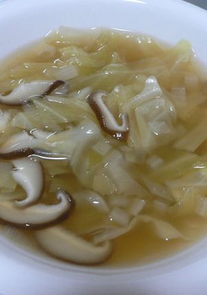 残り野菜で中華風スープ-レシピのメイン写真
