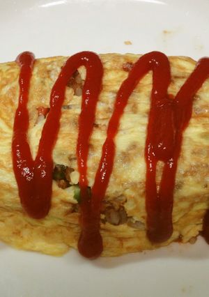 15分で2人前！簡単オムライス-レシピのメイン写真