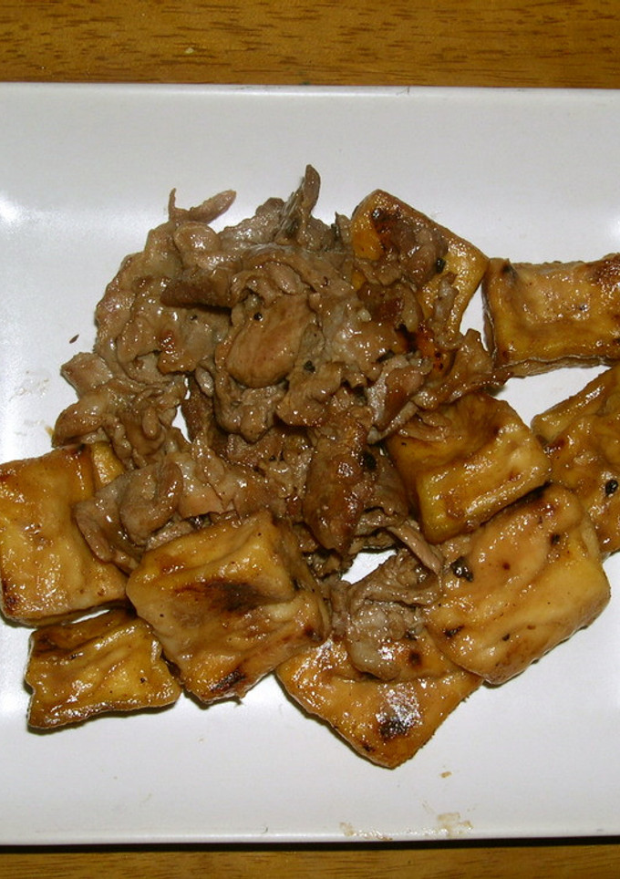 モチっとしてとろり。高野豆腐の照り焼き煮-レシピのメイン写真