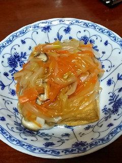 レンジで簡単厚揚げのたっぷり野菜あんかけ-レシピのメイン写真
