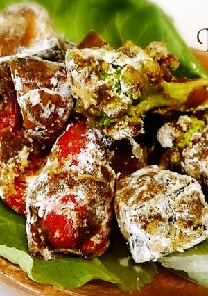 無塩料理☆揚げない野菜の竜田揚げカレー味-レシピのメイン写真