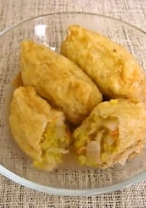トロうま★白菜と小えびのいなり煮-レシピのメイン写真