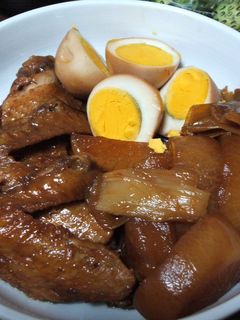 大根と手羽先のこってり煮-レシピのメイン写真