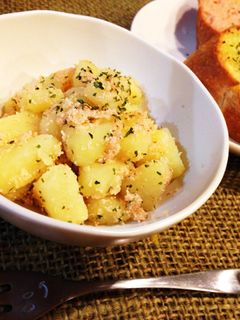 簡単☆じゃがいもとタラコマヨ炒めあえ☆-レシピのメイン写真