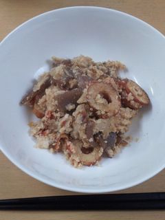 簡単、卯の花。竹輪のおから煮-レシピのメイン写真