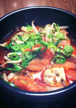 アジュンマの麻婆とまと-レシピのメイン写真
