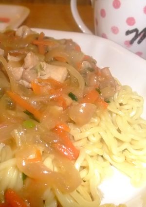 とろ~り♡あんかけ焼きそば-レシピのメイン写真