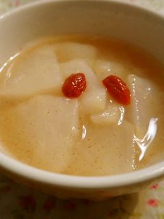 シナモン香る梨の葛煮☆-レシピのメイン写真