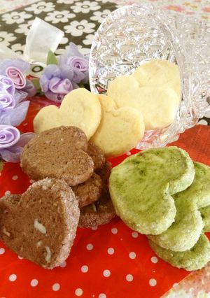 さく♡ほろ バレンタインクッキー♡-レシピのメイン写真