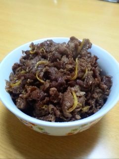 簡単★牛肉のしぐれ煮-レシピのメイン写真