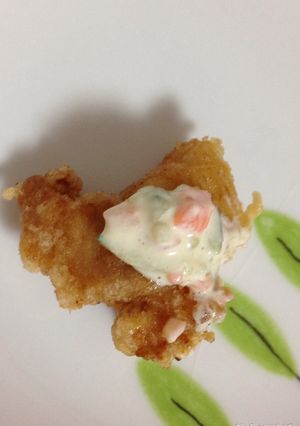 むね肉の唐揚げ 野菜のタルタルソース-レシピのメイン写真