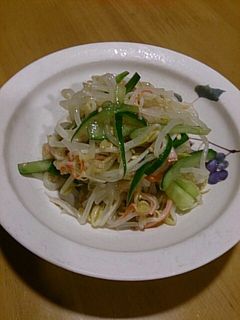もやしキュウリかにかまサッパリ中華サラダ-レシピのメイン写真