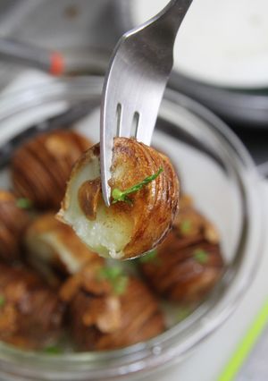 切り込みポテトフライ-レシピのメイン写真