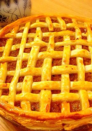 野菜たっぷり！お味噌のミートパイ♪-レシピのメイン写真