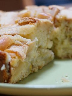 ホットケーキミックスでバナナりんごケーキ-レシピのメイン写真