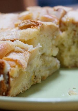 ホットケーキミックスでバナナりんごケーキ-レシピのメイン写真