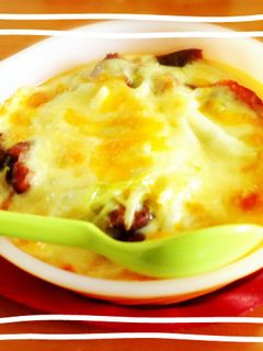 リメイク☆筑前煮で豆乳グラタン-レシピのメイン写真