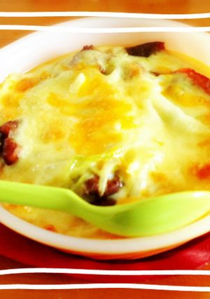 リメイク☆筑前煮で豆乳グラタン-レシピのメイン写真