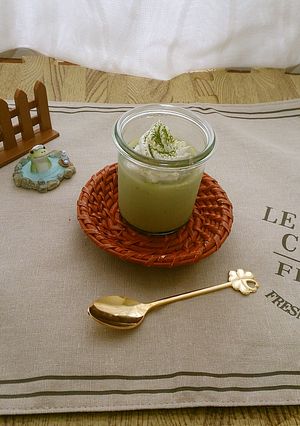 とろとろ抹茶ミルクゼリー♡-レシピのメイン写真