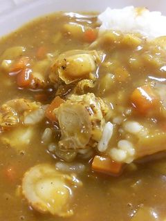 米粉でホタテカレー♪-レシピのメイン写真