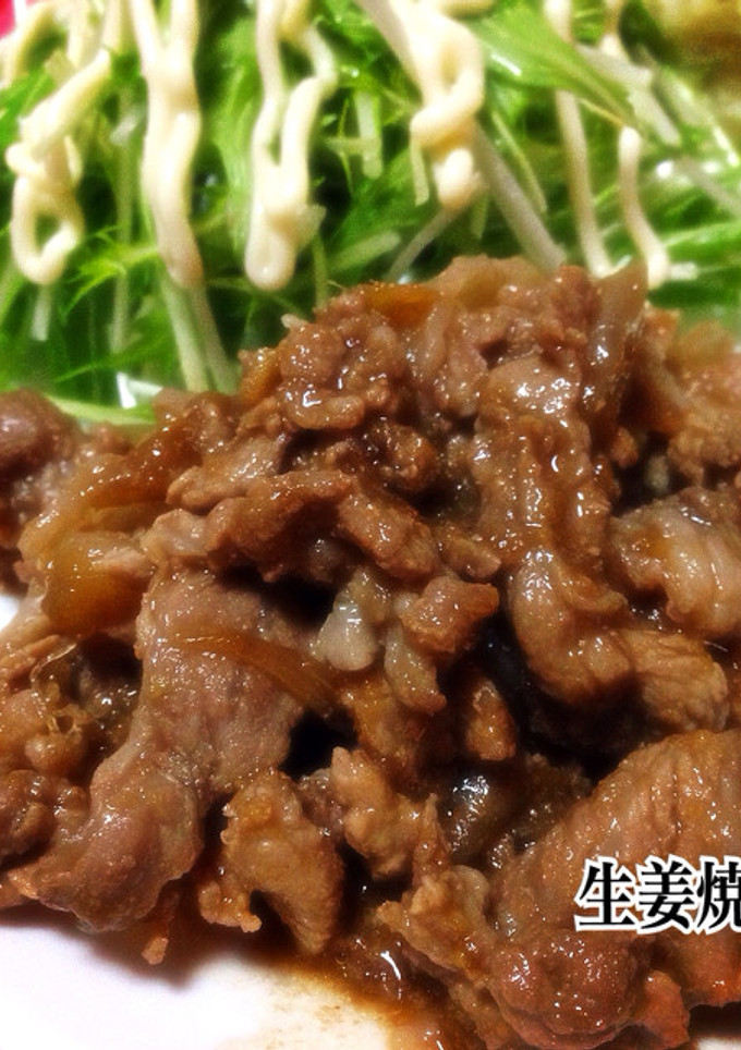 炒めるだけ！簡単♡豚肉の生姜焼き-レシピのメイン写真