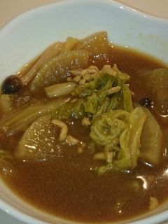 大根と白菜のカレー醤油煮-レシピのメイン写真