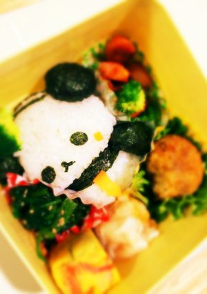 おじパン。キャラ弁-レシピのメイン写真